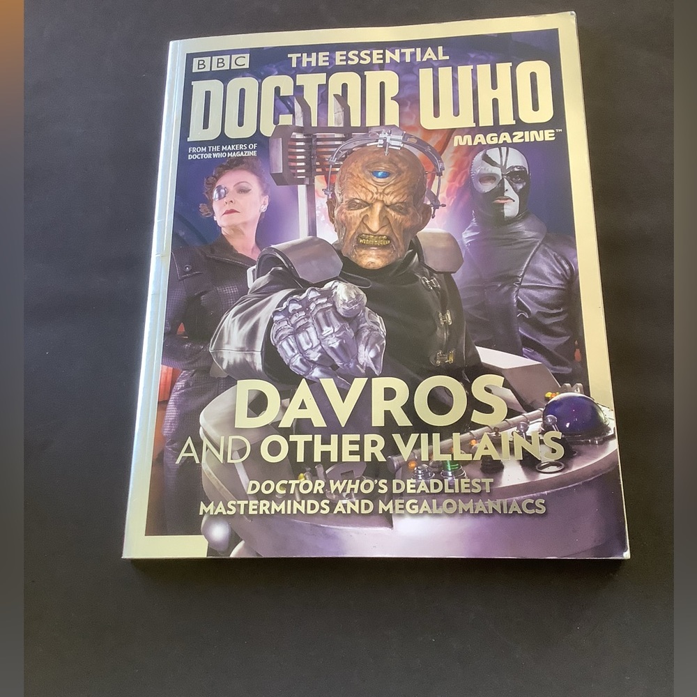 2/$30 BBC The Essential Doctor Who Magazine Davao’s and Other Villains
